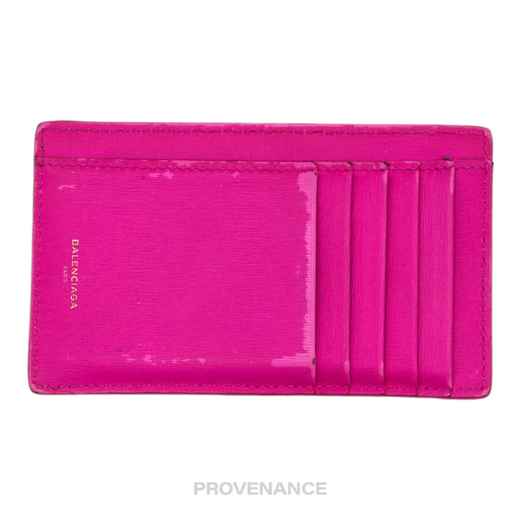 🔴 Balenciaga Zip Card Wallet - Pink - Picture 2 of 6
